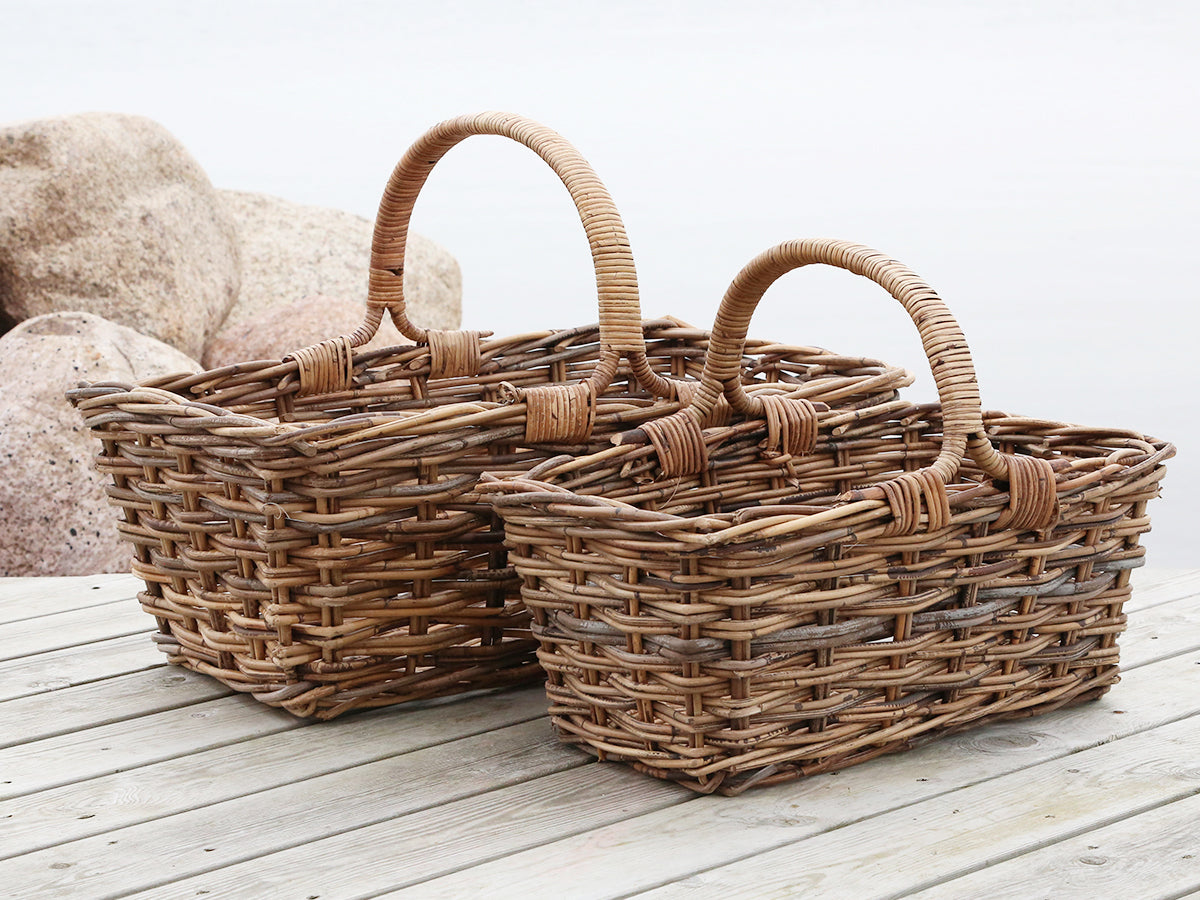 Old French Basket with Handle freeshipping - Generosa