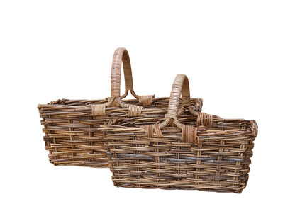 Old French Basket with Handle freeshipping - Generosa