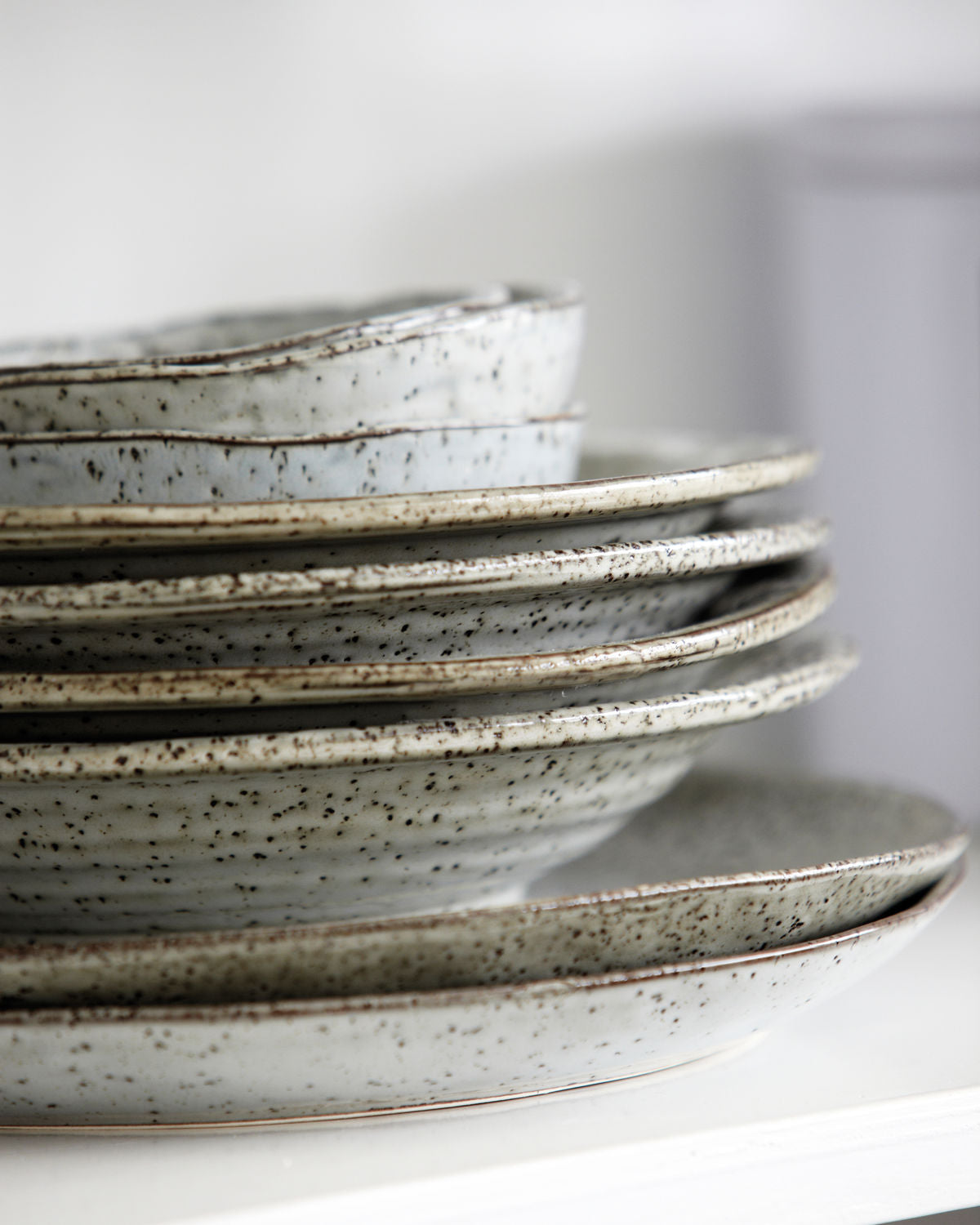 Rustic Cake Plate Grey/Blue freeshipping - Generosa