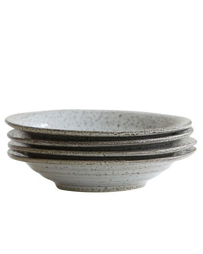 Rustic Soup Bowl Grey/Blue freeshipping - Generosa