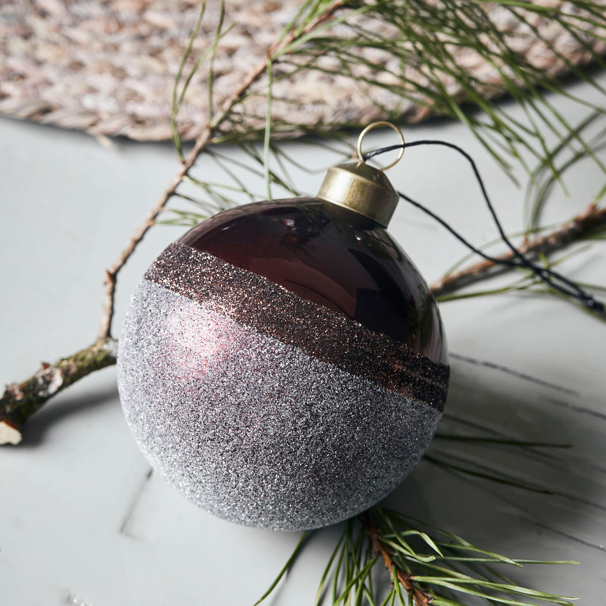 Christmas Bauble- Burgundy freeshipping - Generosa