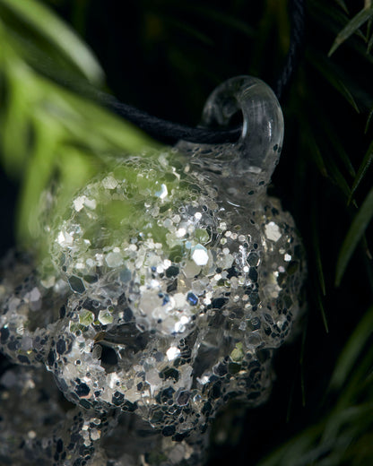 Silver Cone Ornaments freeshipping - Generosa