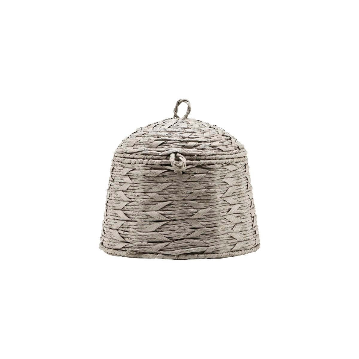 Reve Basket with lid- Grey freeshipping - Generosa
