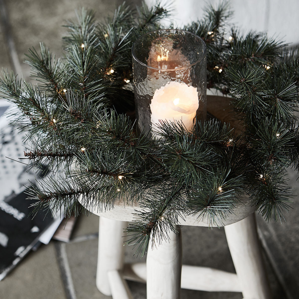 Wreath with LED- 45cm freeshipping - Generosa