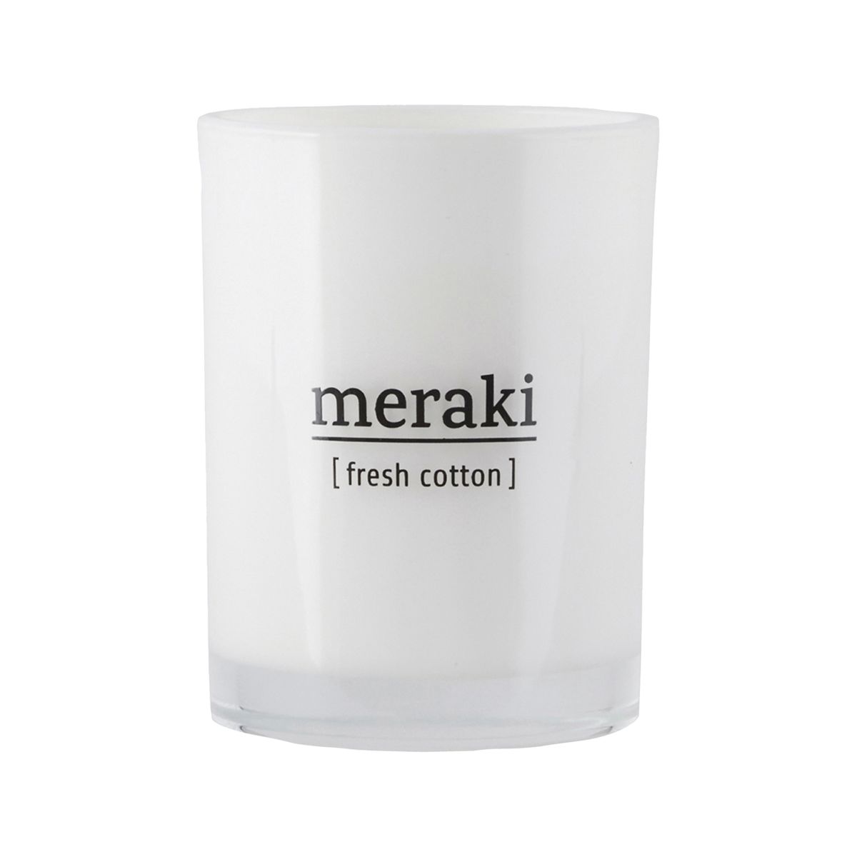 Scented candle, Meraki Fresh Cotton 35hrs freeshipping - Generosa