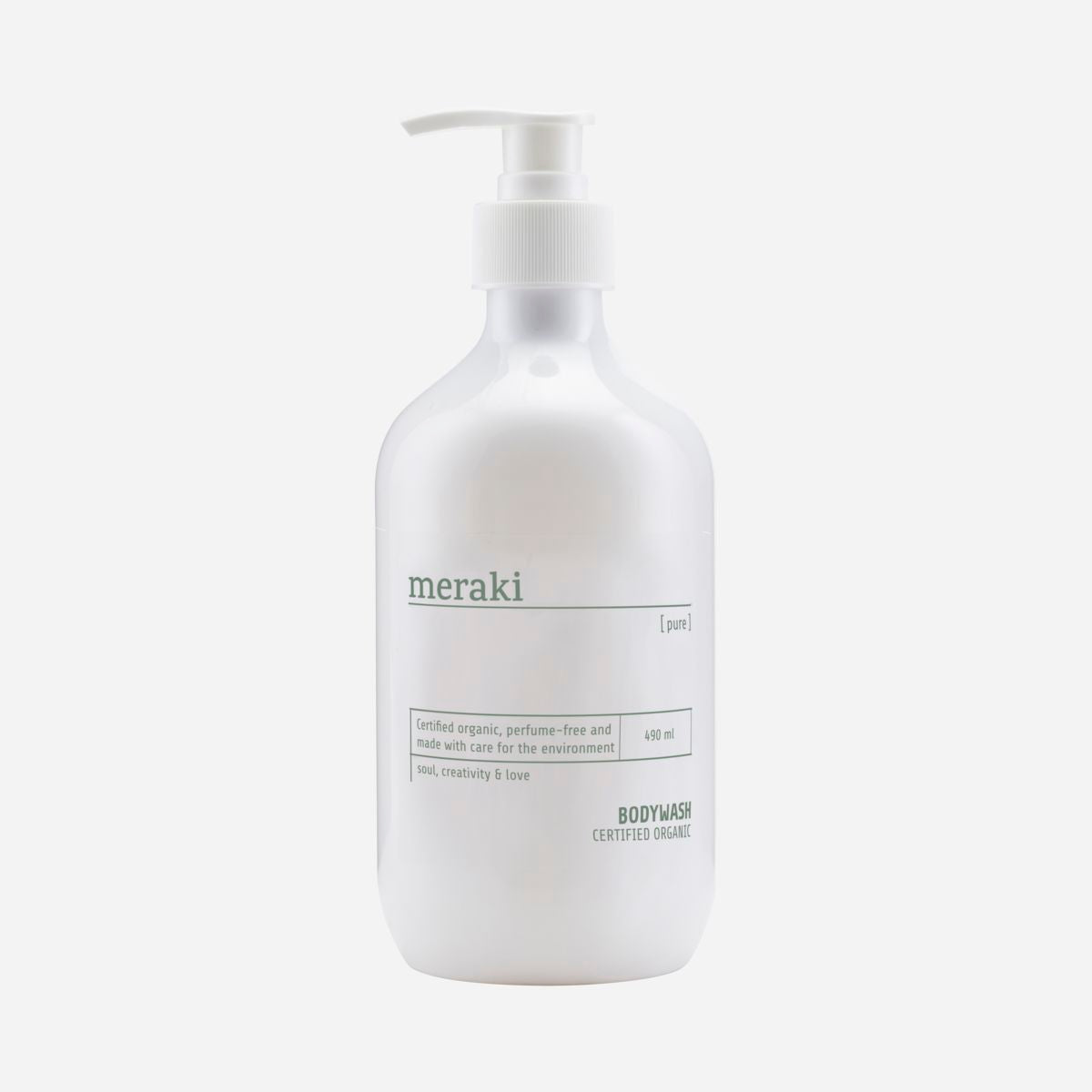 Organic Body Wash- Pure 490ml freeshipping - Generosa