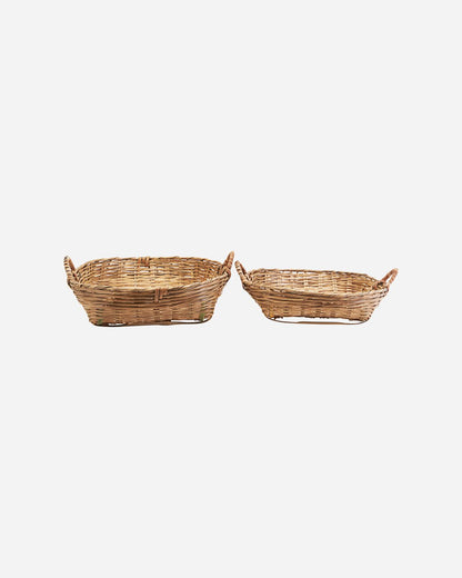 Set of 2 Meraki Baskets- with handles - Generosa Home & Living