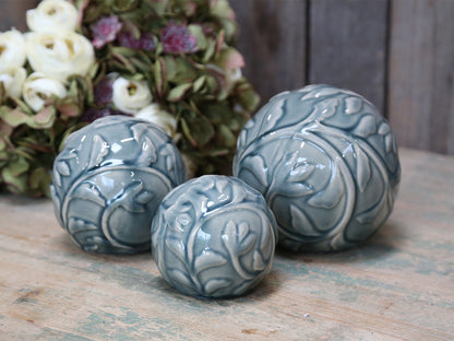 Ceramic Ball with Decoration 10cm freeshipping - Generosa