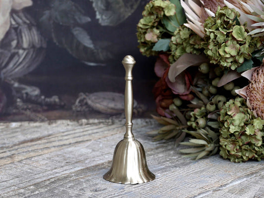 Brass bell with handle freeshipping - Generosa