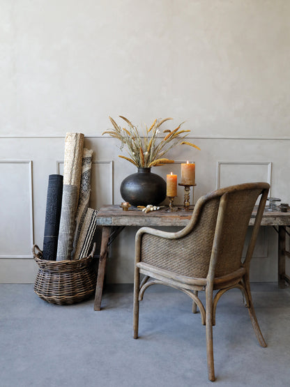 Old French Chair with Wicker freeshipping - Generosa