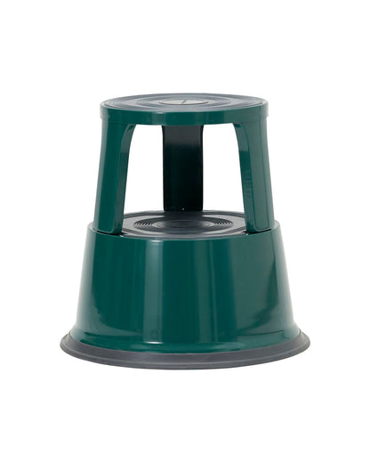 Safety? Check. Great design? Check. This green step stool from Monograph gives you the extra height in a safe way. No more need to use your office chair on wheels or the wobbly dining chair. Step Up has a slip-resistant rubber surface and is made of robust steel to give you a safe stool when you want to get things from the top shelf. Everything is easier to reach.   Dimensions: h: 43 cm, dia: 43.5 cm  Material: Steel, Nylon  Max weight: 150 Kg  *Some assembly required (No tools needed)