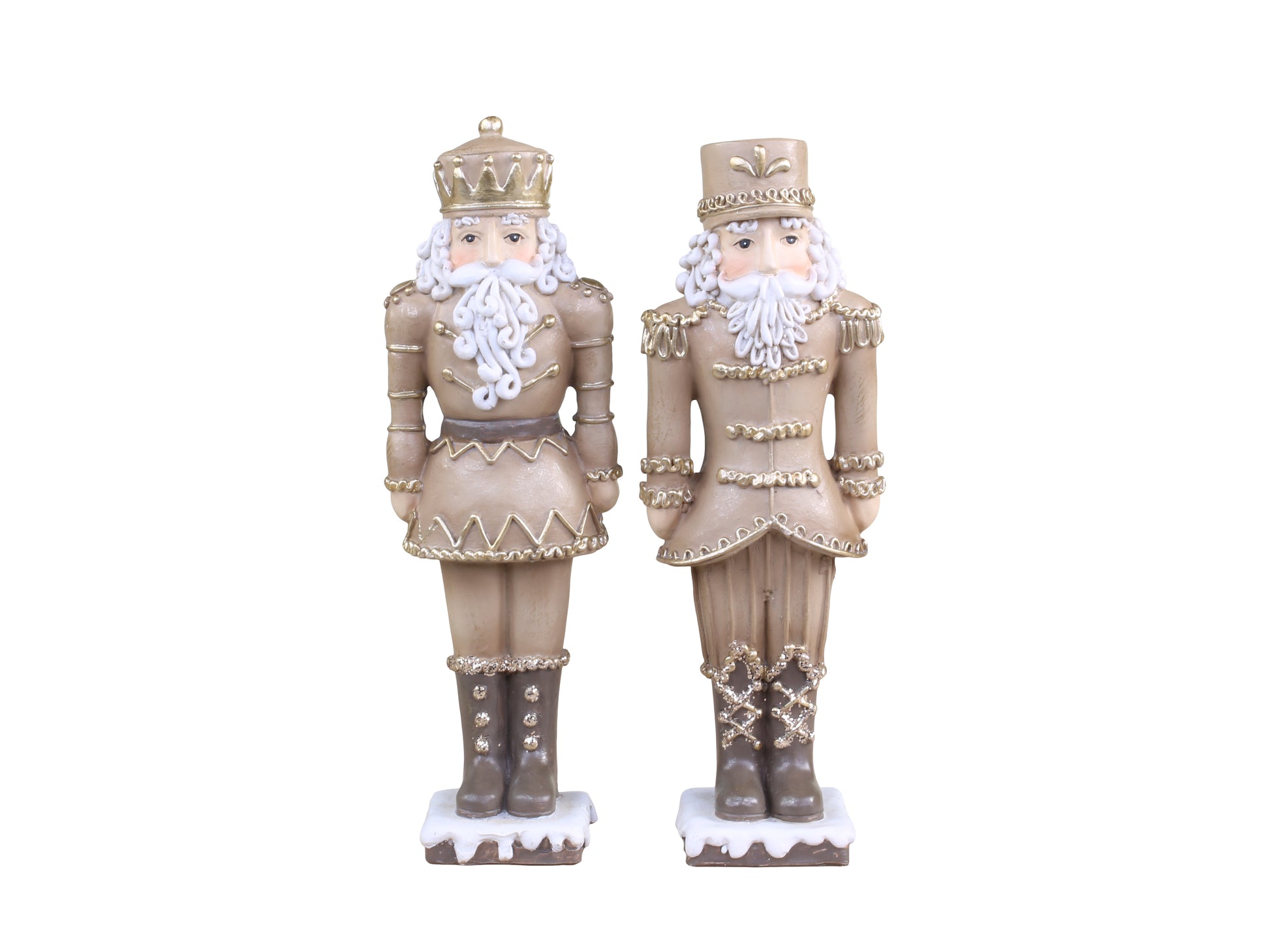 Nutcracker with gold decor/set of 2 freeshipping - Generosa