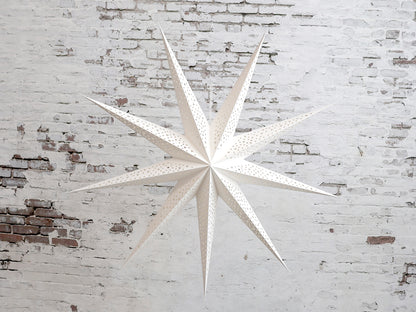Vintage Paper Star 90cm