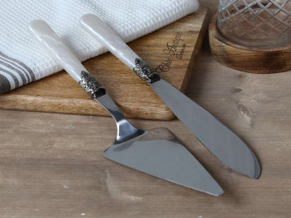 Linas Cake Server & Cake Knife set of 2 freeshipping - Generosa