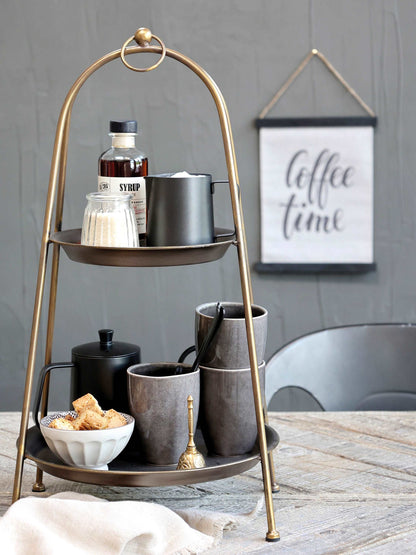 Etagere w. 2 trays