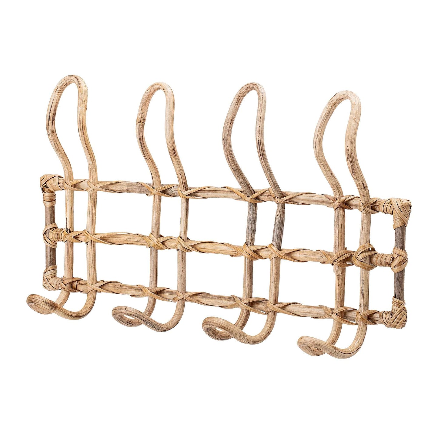If choosing the addition of hooks to save space in an entryway, kitchen or closet, let them make a statement. Use a decorator piece containing hooks that will look great whether full of items or empty and alone on the wall. If using decorator pieces, there is no end to the amount of space that can be saved by placing these hooks from Bloomingville in any room or place in your house,