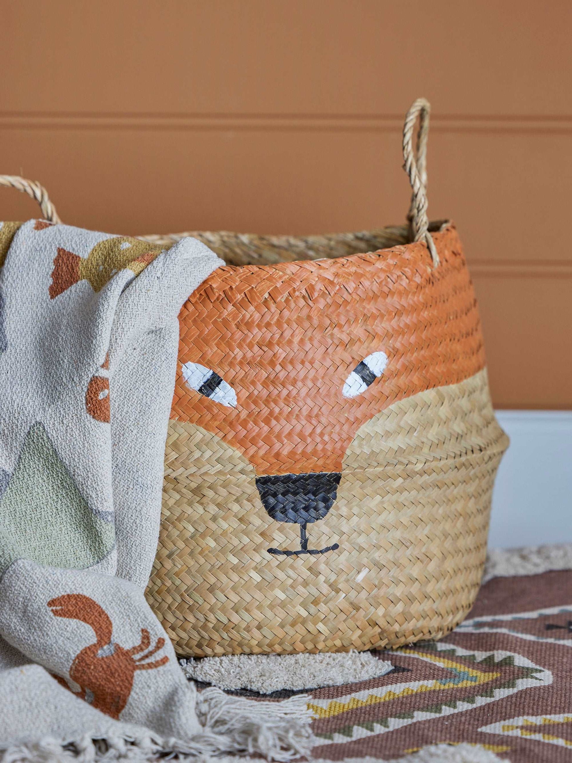 Fox Seagrass Basket