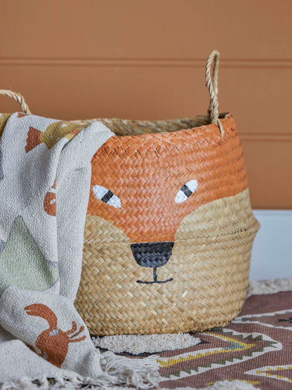 Fox Seagrass Basket