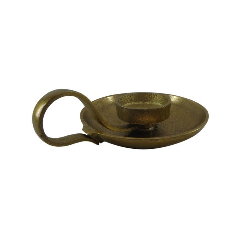 Chamberstick- Brass Antique Finish for Tealight freeshipping - Generosa
