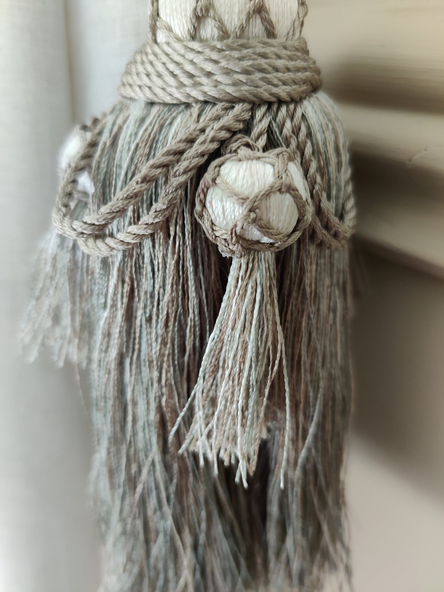 Tassel 24cm Green Mix freeshipping - Generosa