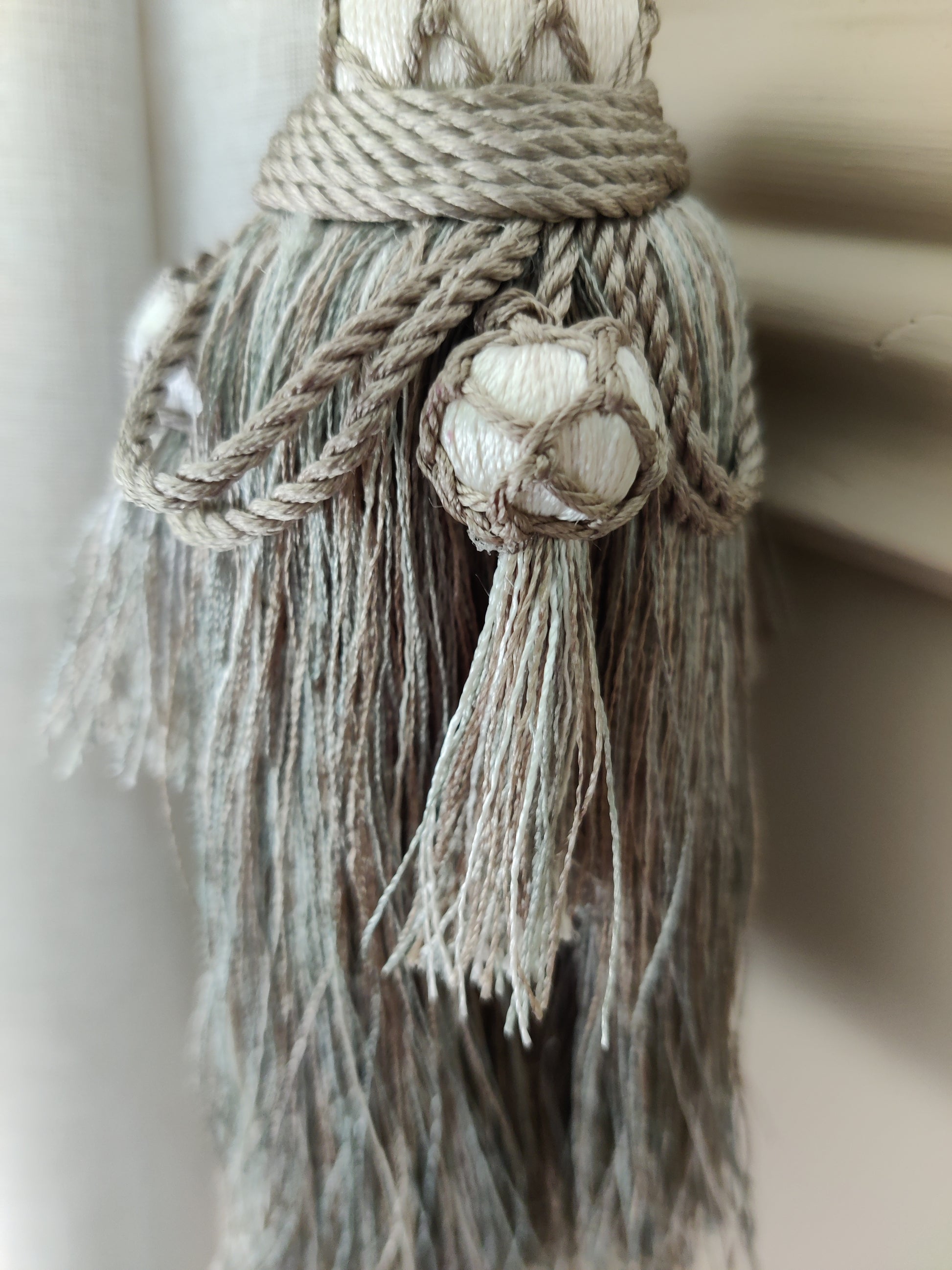 Tassel 24cm Green Mix freeshipping - Generosa