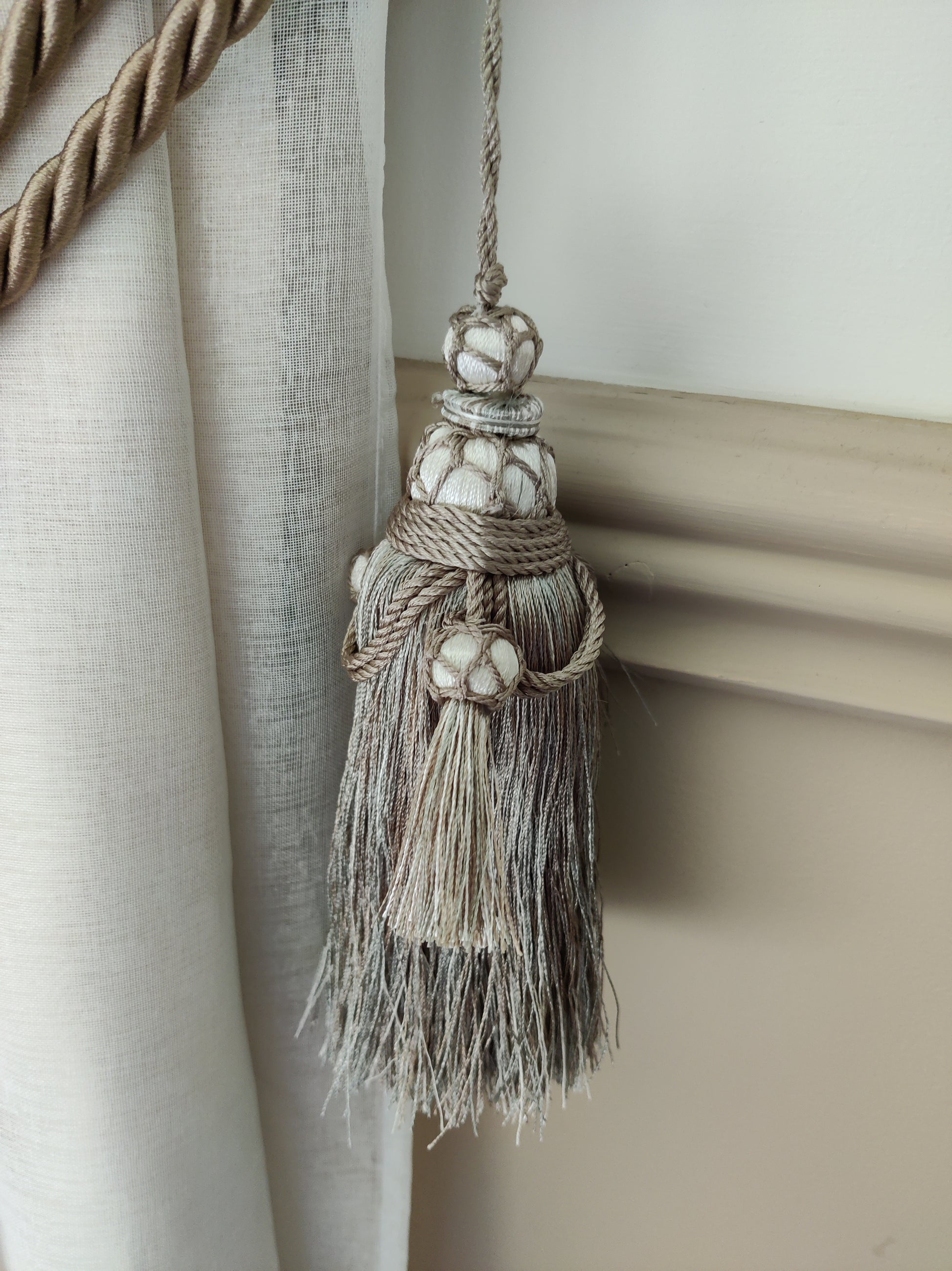 Tassel 24cm Green Mix freeshipping - Generosa