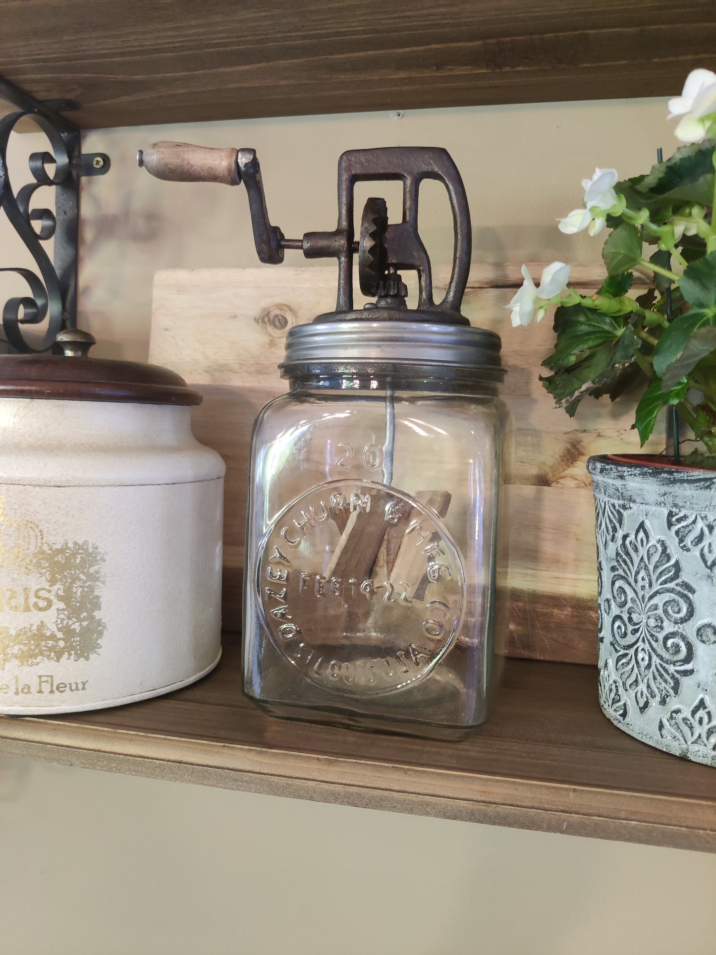 Vintage Style Butter Churn-29cm (only 2 left!)