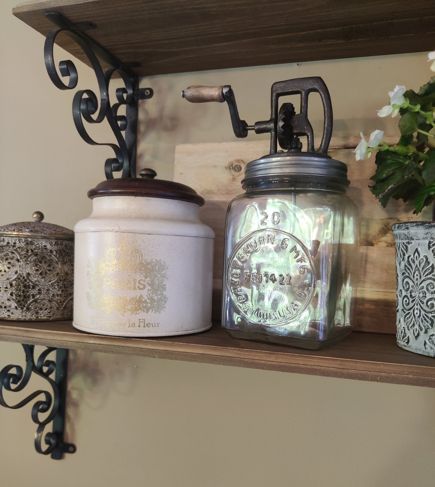 Vintage Style Butter Churn-29cm (only 2 left!)
