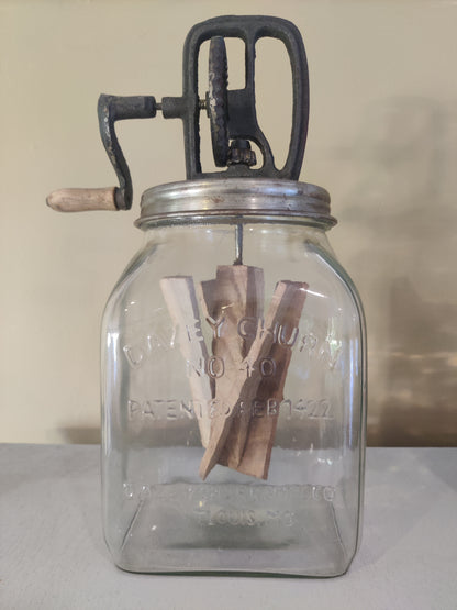 Vintage style Butter Churn 35cm