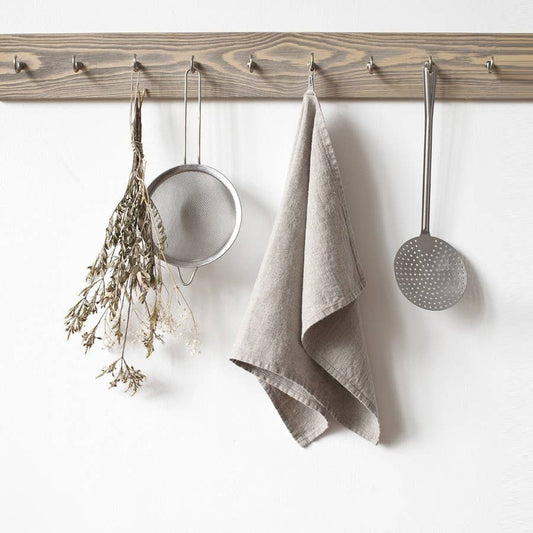 Linen Dish Towel- Natural freeshipping - Generosa