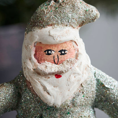Santa Claus Ornament-Green freeshipping - Generosa
