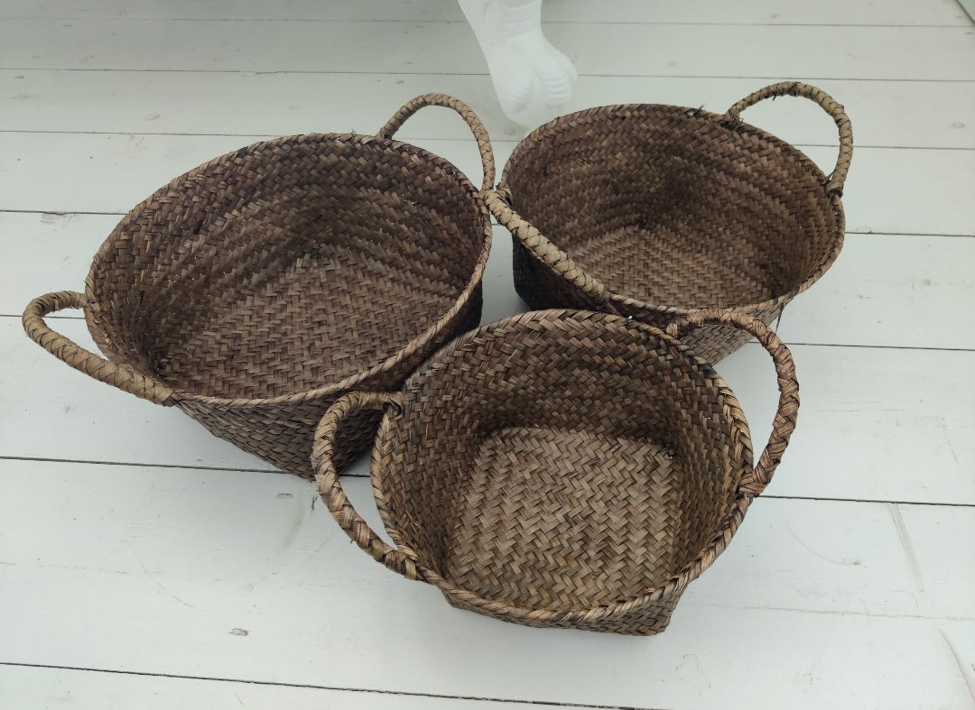 Seagrass Baskets Set of 3 freeshipping - Generosa
