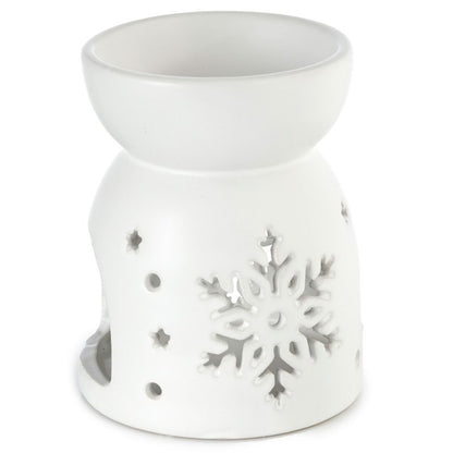 Wax and Oil Burner-Snowflake freeshipping - Generosa