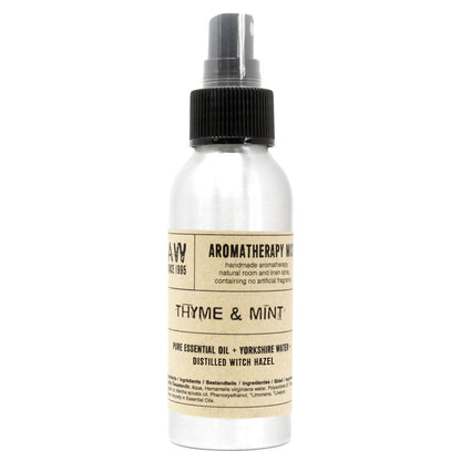 Essential Oil Mist- Thyme & Mint 100ml freeshipping - Generosa