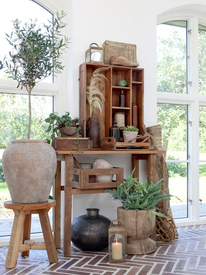 Old Brick Mould with Lid- Natural