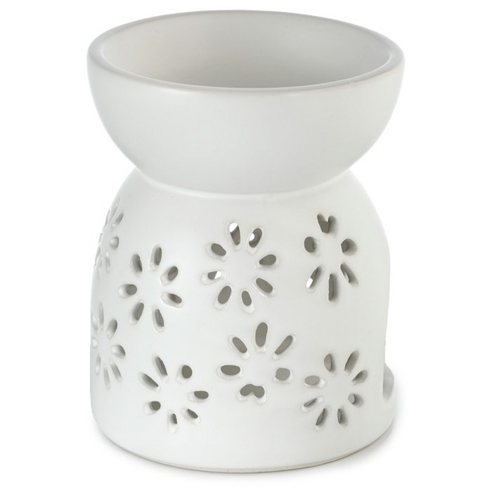Wax and Oil Burner-Daisy freeshipping - Generosa