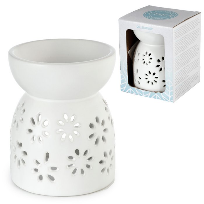 Wax and Oil Burner-Daisy freeshipping - Generosa