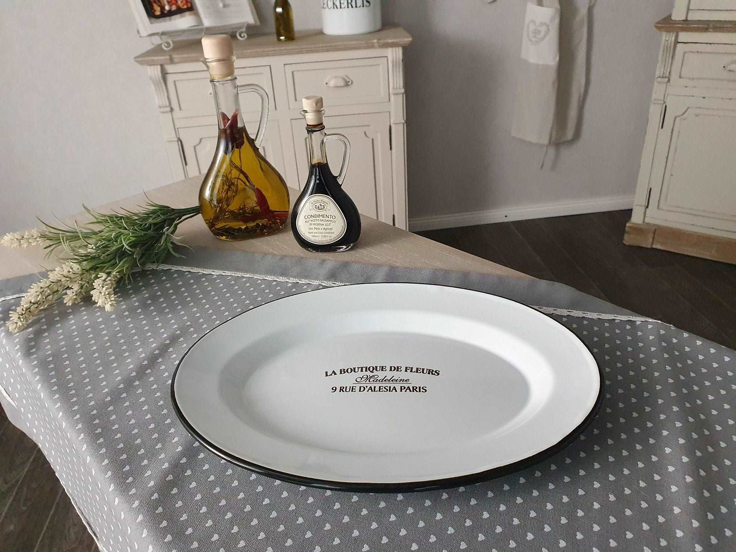 Enamel Serving Platter freeshipping - Generosa