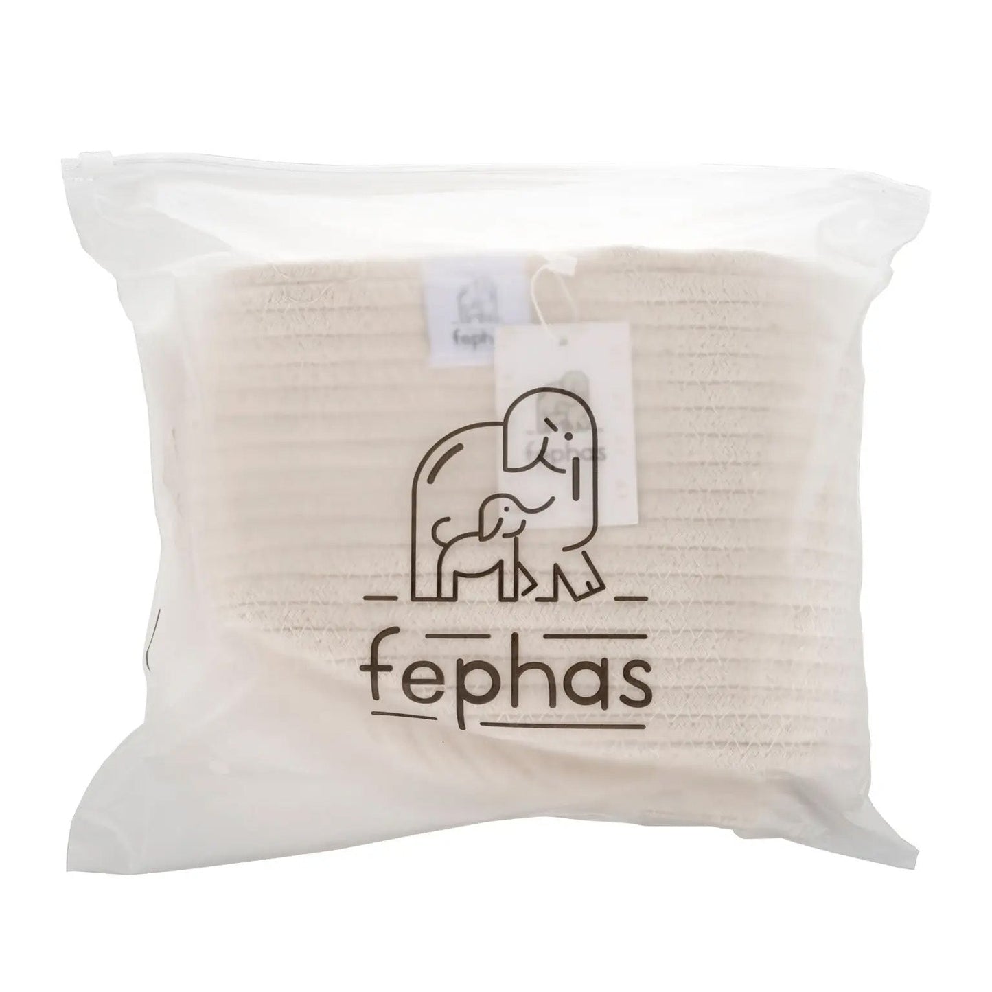 Rope Nappy Caddy-Off White