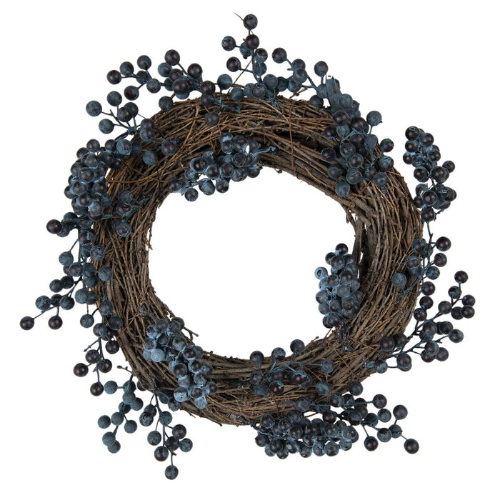 Wreath with Blueberries freeshipping - Generosa