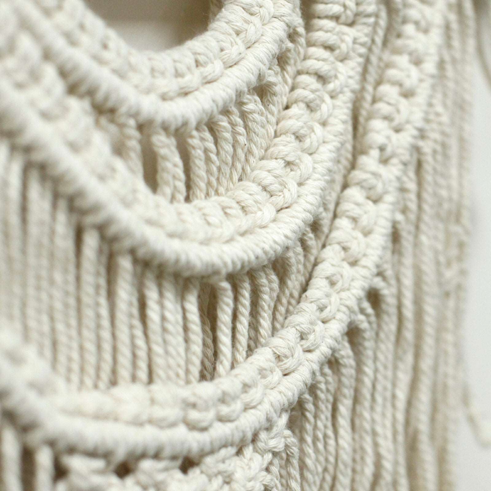 Macrame Wall Hanging- Three Waves freeshipping - Generosa