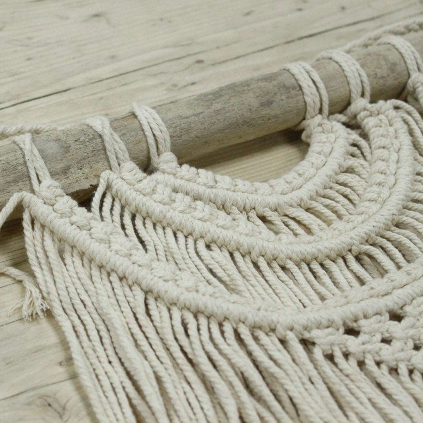 Macrame Wall Hanging- Three Waves freeshipping - Generosa