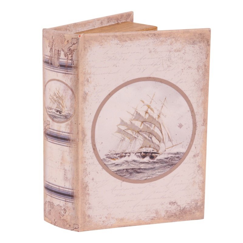 Sailboat Book Box 20cm freeshipping - Generosa