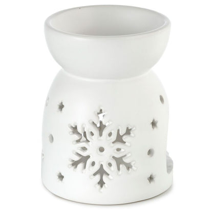 Wax and Oil Burner-Snowflake freeshipping - Generosa
