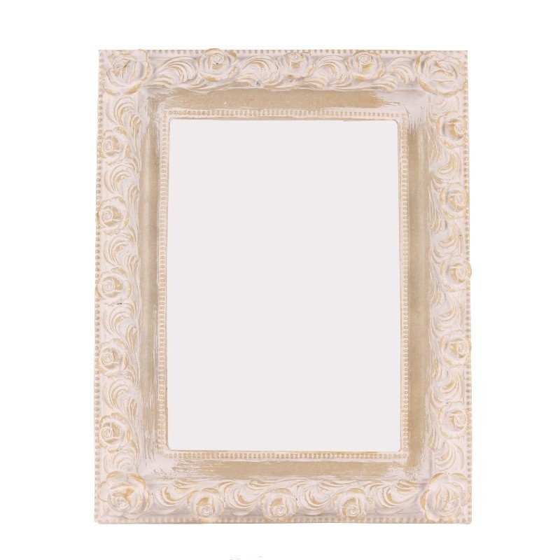 White Baroque Frame freeshipping - Generosa